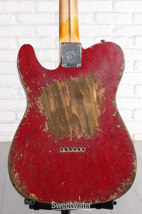 Fender Custom Shop 1952 Telecaster Electric Guitar – Aged Bing Cherry