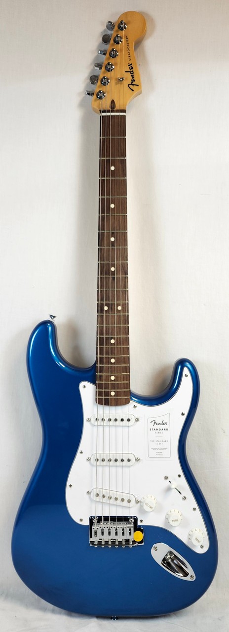 Fender Standard Stratocaster Electric Guitar Laurel Fingerboard, White Pickguard