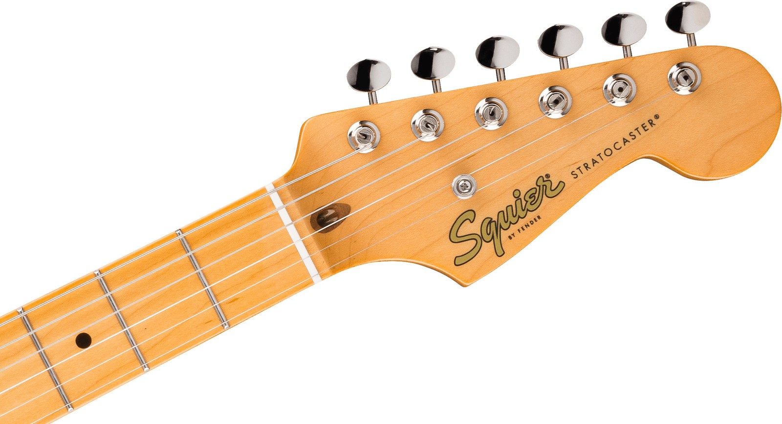 Squier Classic Vibe ’50s Stratocaster HT Electric Guitar, Maple FB, Shell Pink