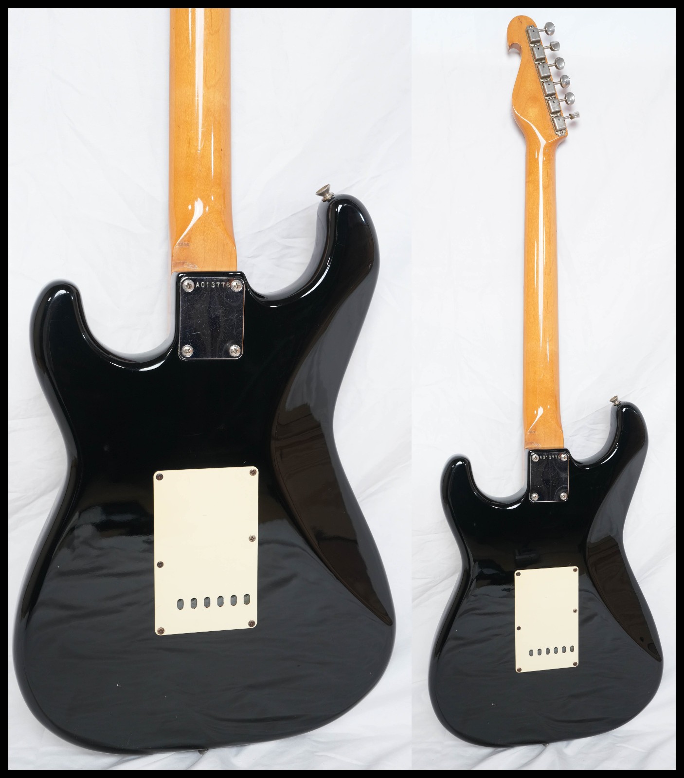 Bill Lawrence CHALLENGER-I Black 62 BCIR 1980s Japanese-made Stratocaster