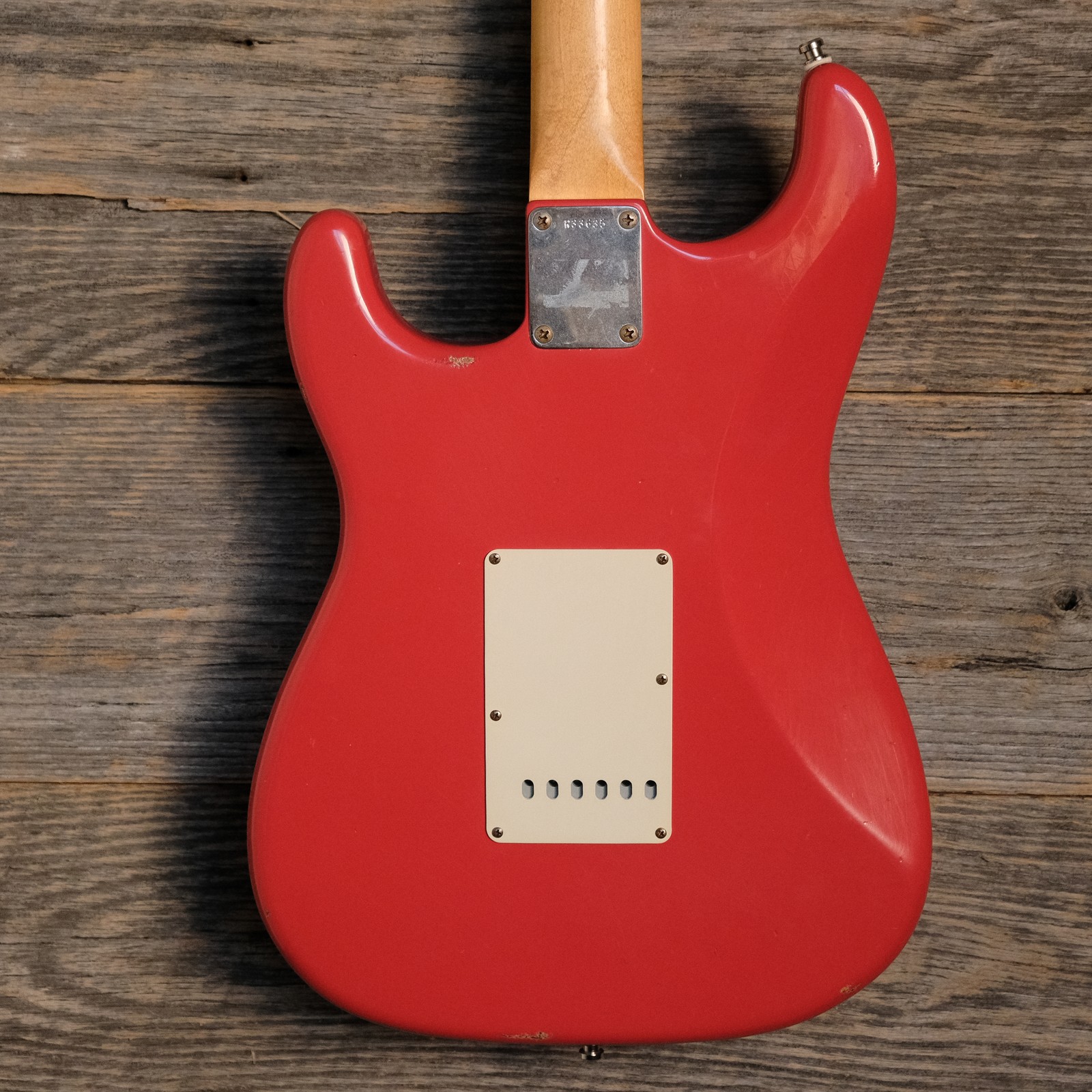 Used Fender 2006 Custom Shop 1960 Stratocaster Relic – Fiesta Red w/OHSC