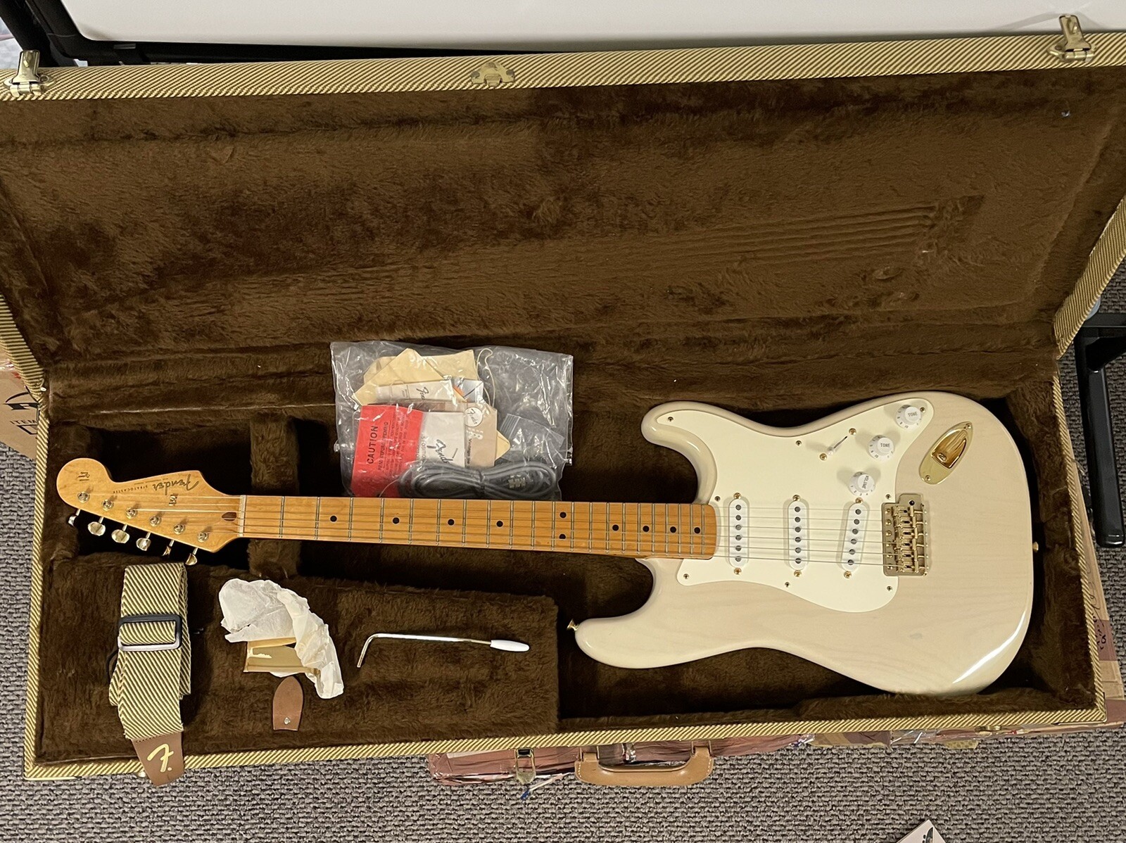1987-1989 Fender Custom Shop Vintage Stratocaster 1957 Mary Kaye Reissue!! USA