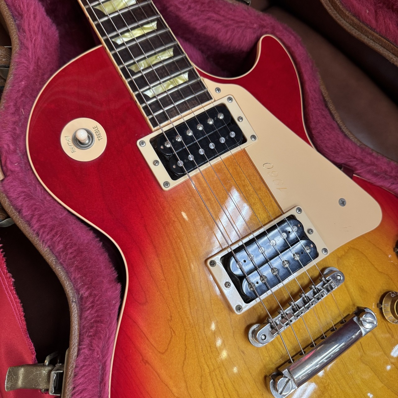 Gibson Heavyweight Individual 1960 Les Paul Classic Cherry Sunburst 2001 Made 4.