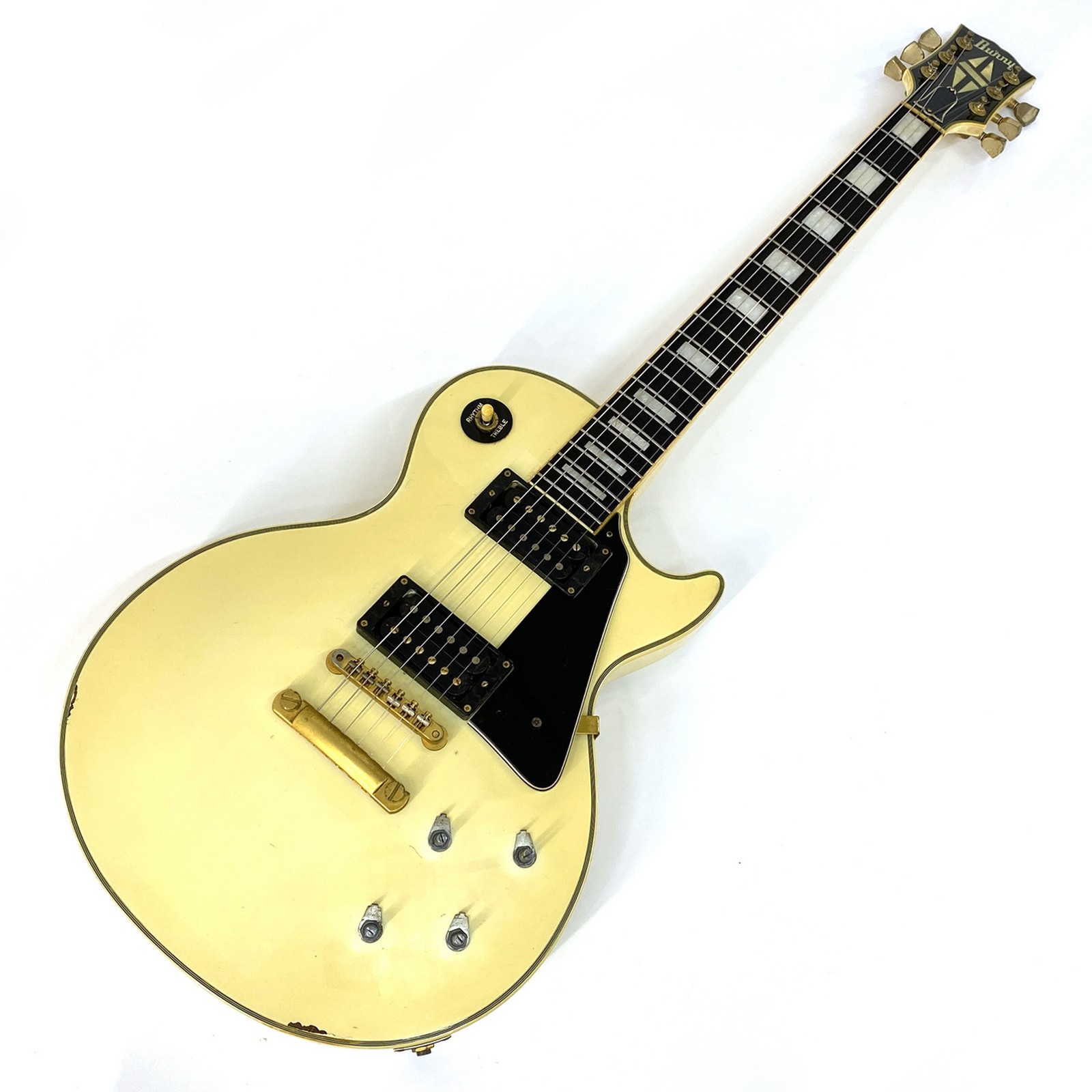 Burny RLC-60 Used Mahogany Body Mahogany Neck Rosewood Fingerboard White