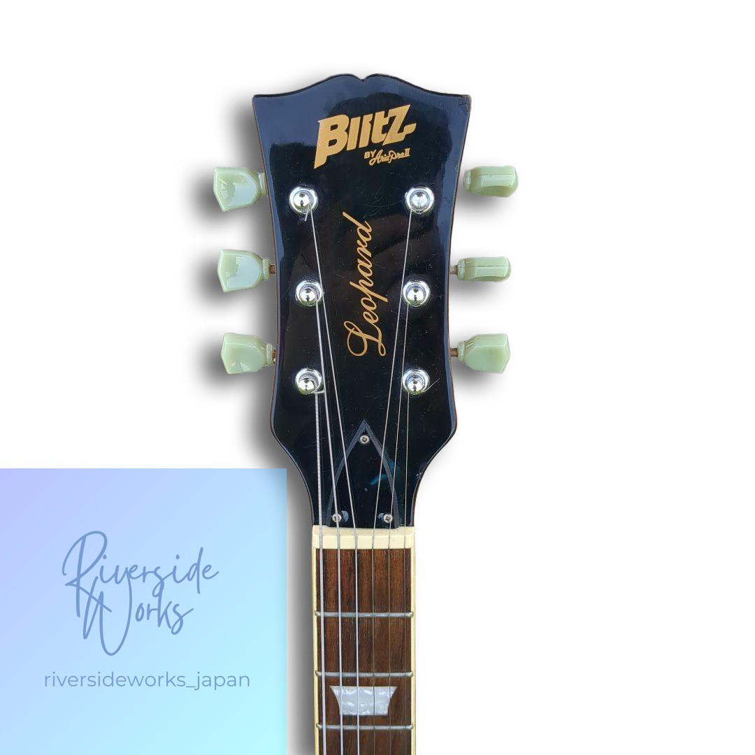 Bitz Leopard Electric Guitar Sunburst Body Only