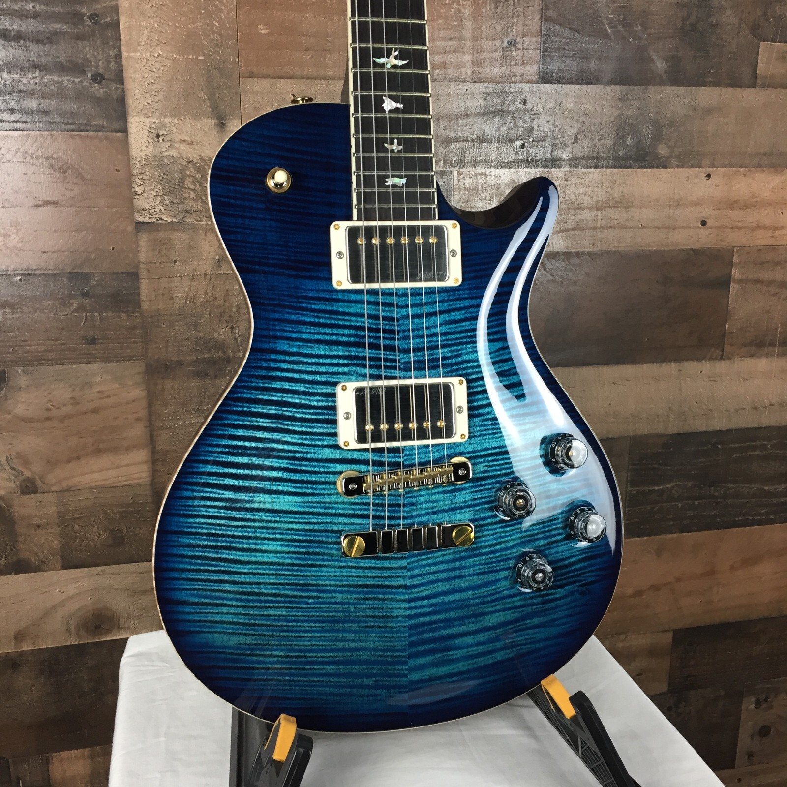 PRS McCarty Singlecut 594, 10 Top, Cobalt Blue Hybrid Package, #223
