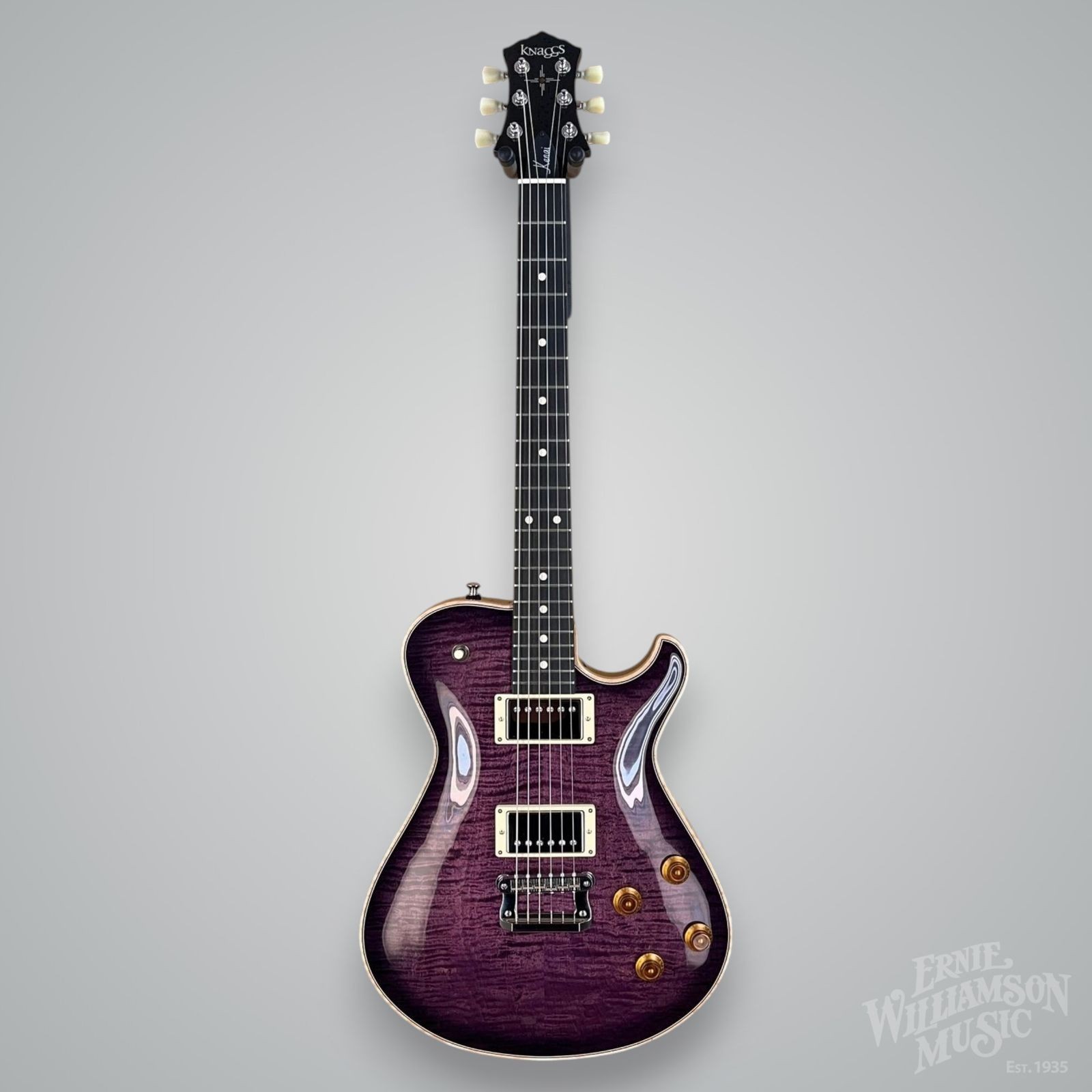 Knaggs Kenai Electric Guitar, Purple