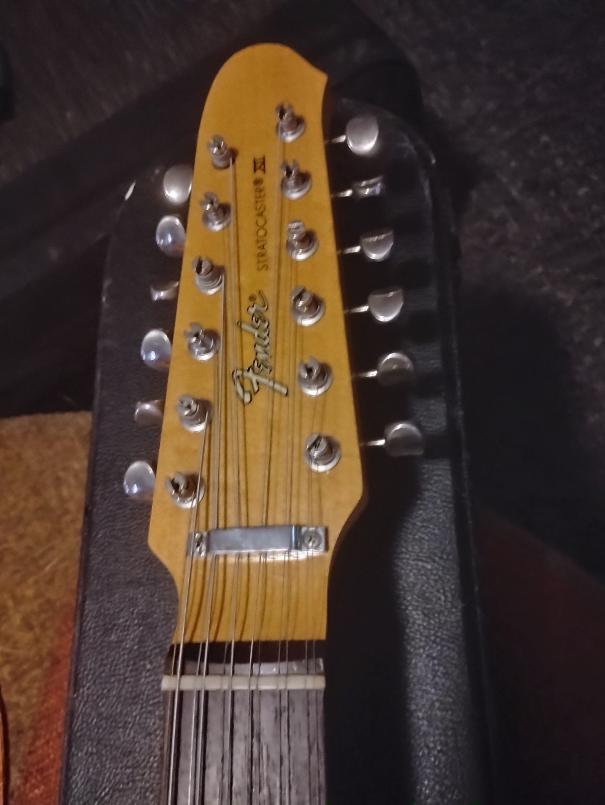 1987-93 Black Fender Stratocaster 12 string X11