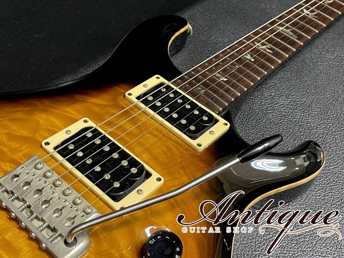Paul Reed Smith PRS CUSTOM24 1ST big Leaf Quilt 10TOP 1997 Black Sunburst