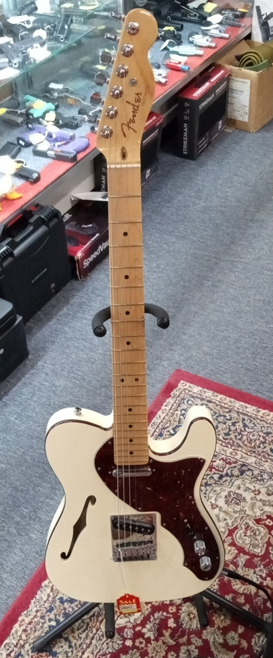 Fender 2013 American Deluxe Telecaster Thinline DELUXE HSC Cracked Body SEE PIC