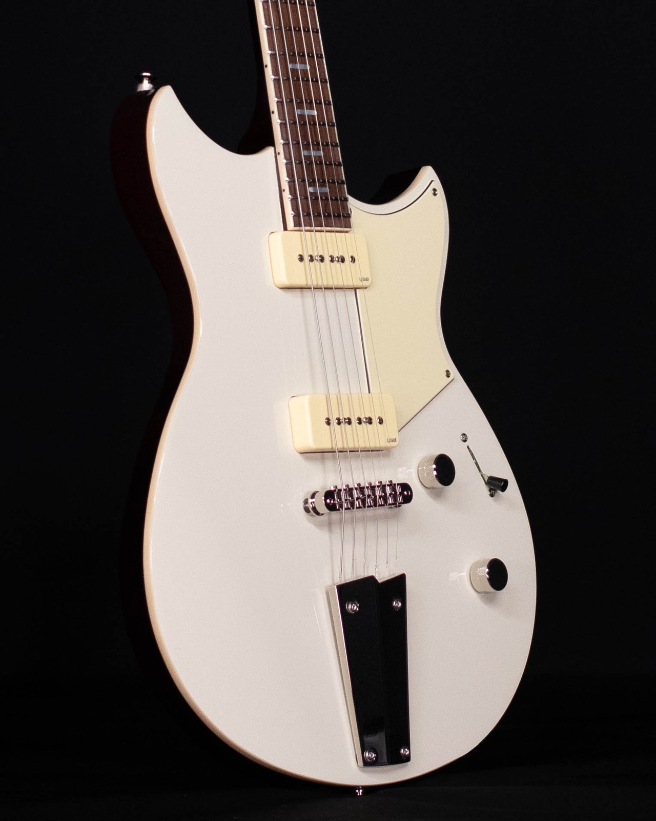 Yamaha RSS02T Revstar Standard Electric Guitar, Vintage White with Gig Bag