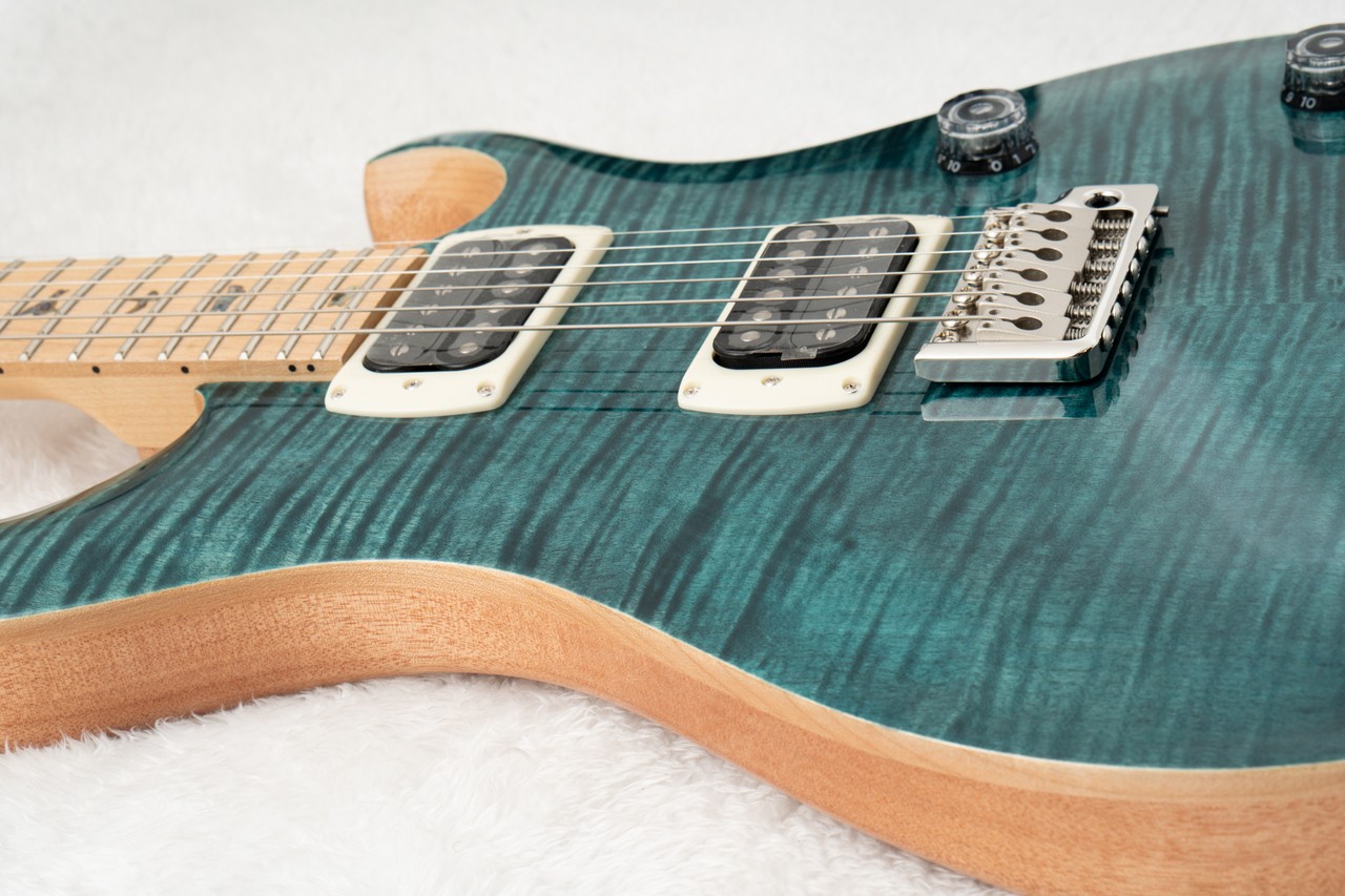 Paul Reed Smith Prs Se Ce 24 ~Slate Blue / Natural Back~ #Ctih066925 *Be17