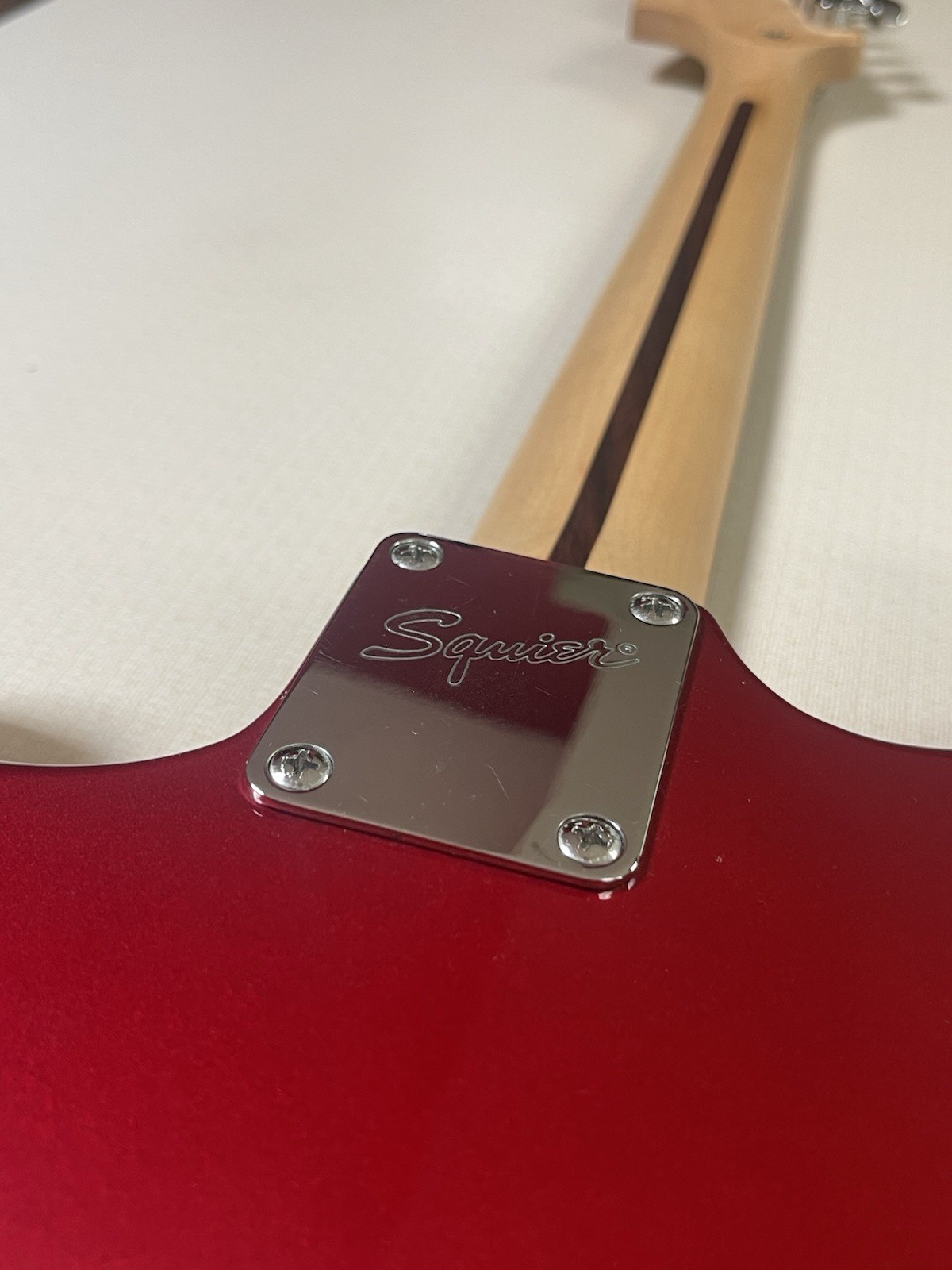 Squier By Fender Stratocaster Electric Guitar – Red