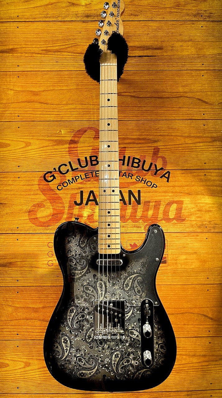 Fender Made in Japan Limited Telecaster -Black Paisley- #JD25022129 3.4kg #GG6vw