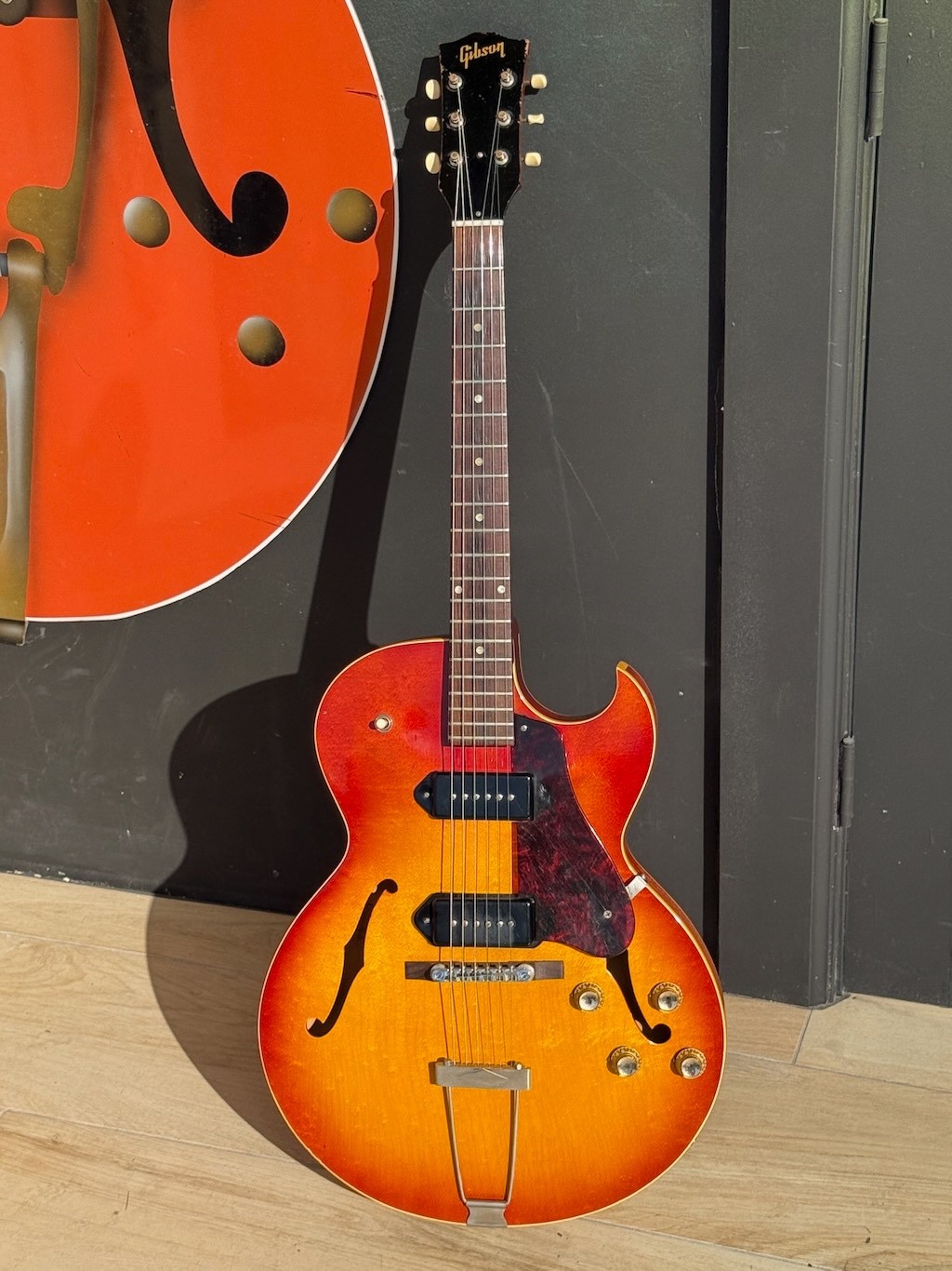 1961 Gibson ES-125TCD a very rare early production all original clean example.