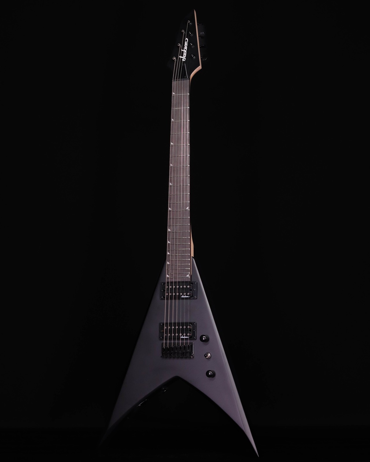 Jackson JS Series King V JS22-7 KV HT, Amaranth FB, Satin Black