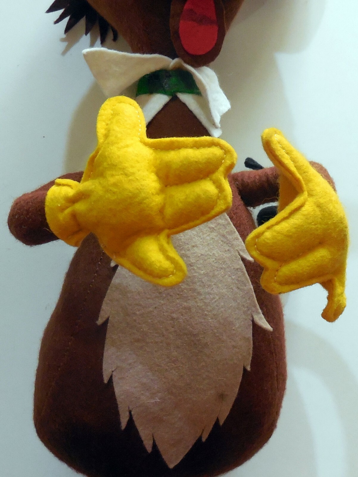 VINTAGE LARGE TOY DOLL MOUSE LENCI pannolenci DISNEY CRESBA 1960s made in Italy