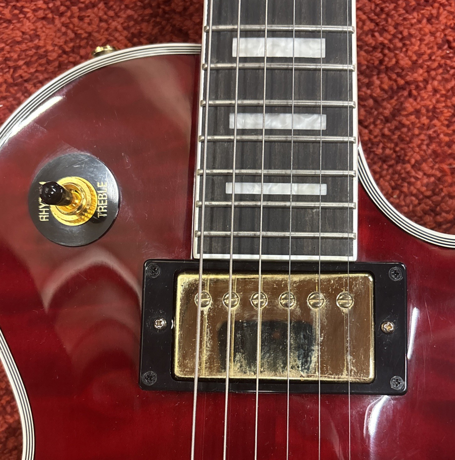 Epiphone Axcess Les Paul Alex Lifeson Signature Electric Guitar W/ HardCase