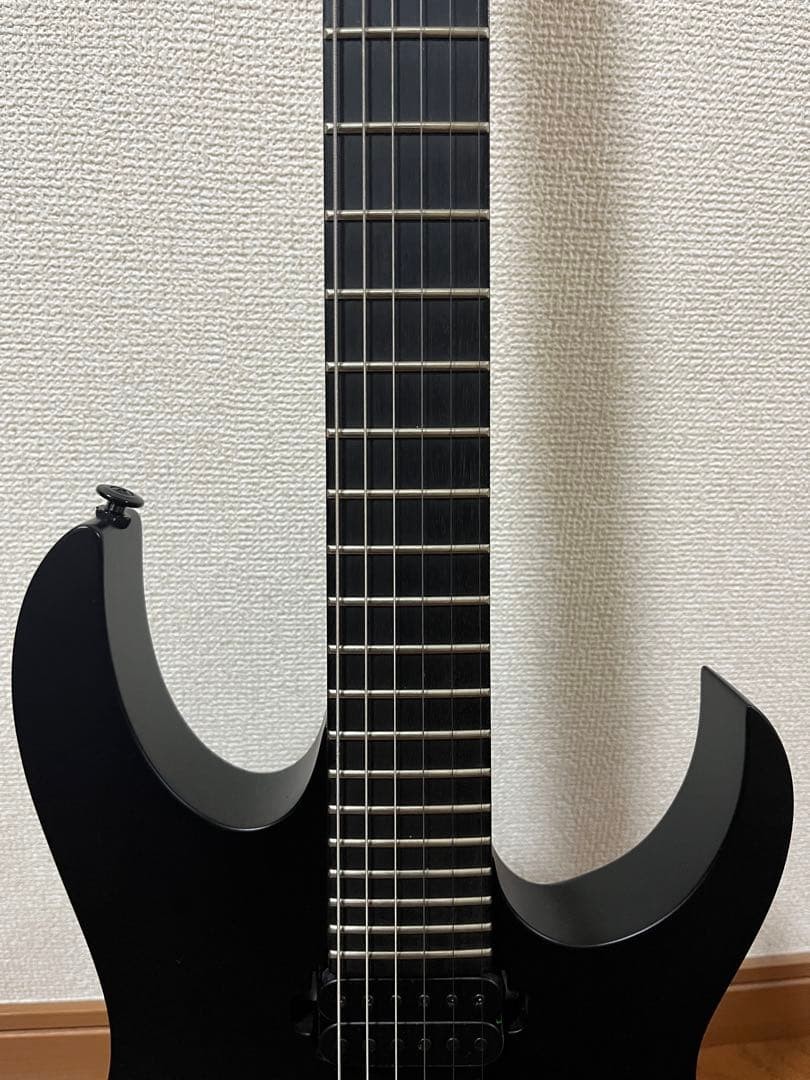 Ibanez RG6HSHFX Electric Guitar Super Wizard 5pc Maple/Walnut Neck Black