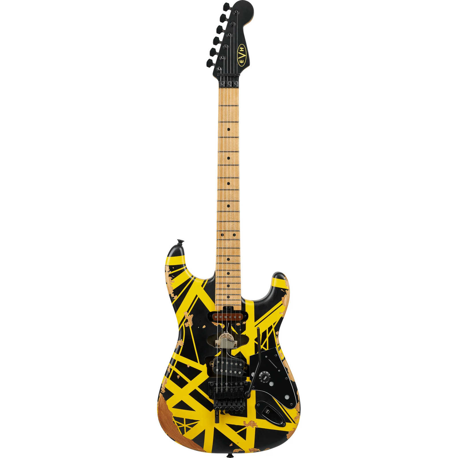 EVH Limited Edition Striped Series Frankenstein Frankie Electric Guitar