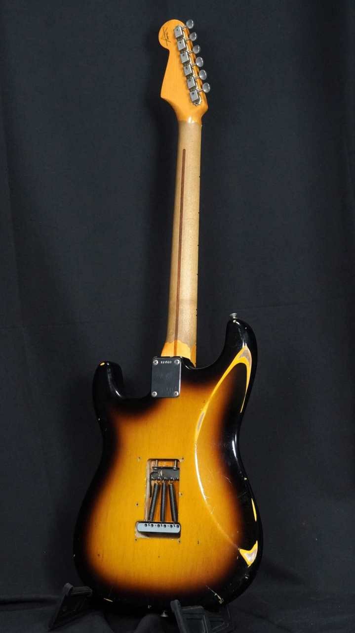 Fender Custom Shop 1956 Stratcaster Aged Mod 2 Tone Sunburst Used Electric