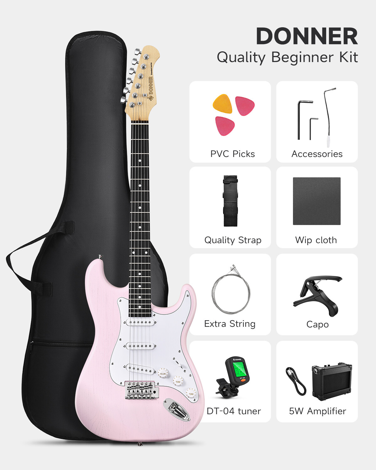 Donner DST-80 Guitar For Live Streaming TikTok Busking Street Session