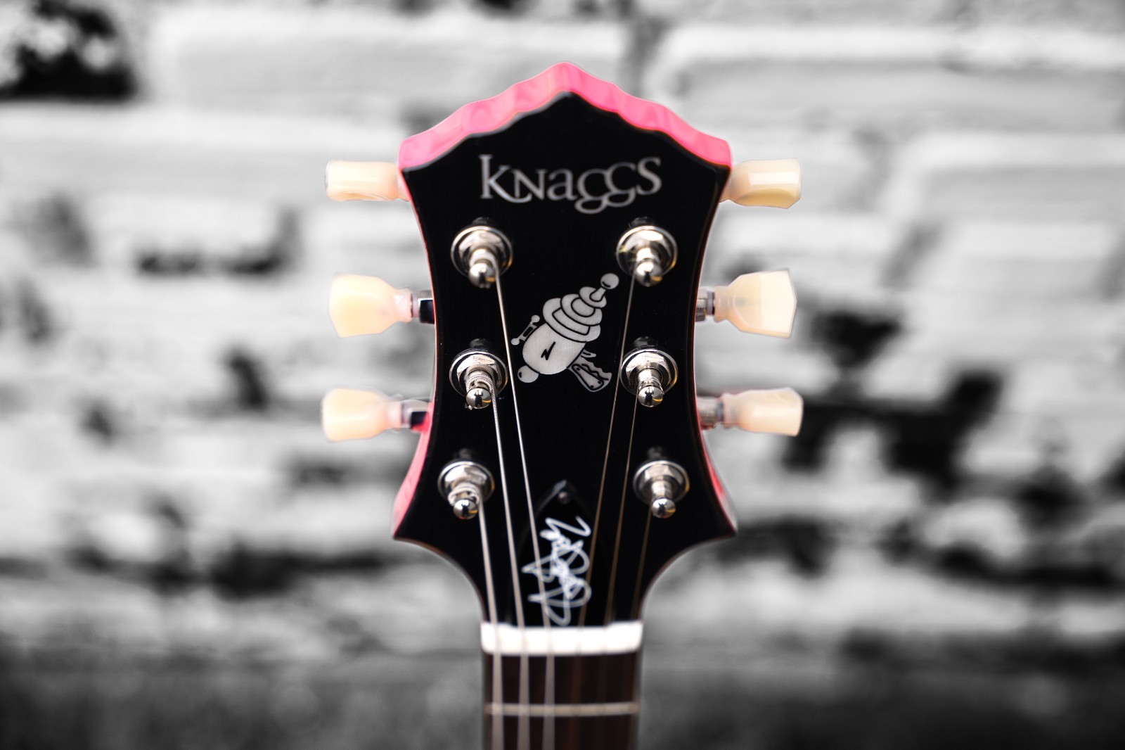 Knaggs SSC-J Steve Stevens Rebel Yell 40th Anniversary Day Glow/1 of 4 Made