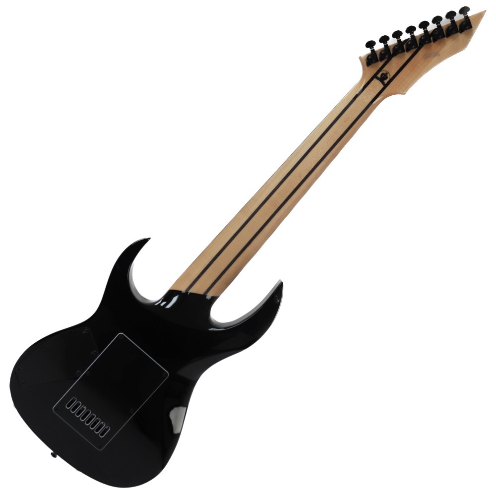 B.C.Rich Shredzilla 8 Prophecy Archtop With Evertune Gloss Black String Electric