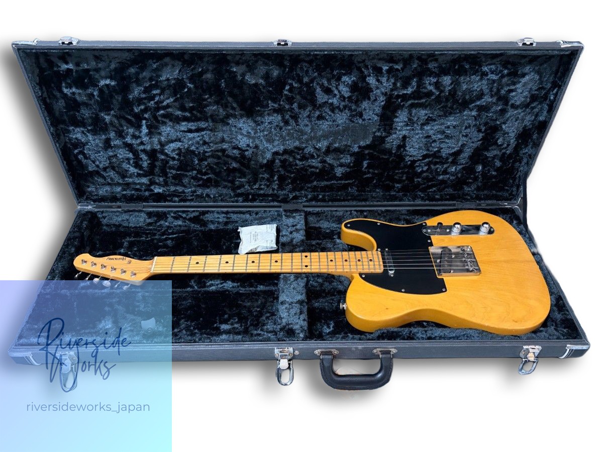 Rare Wood History SH-VTL/M Ash Body Telecaster Type Japan Model