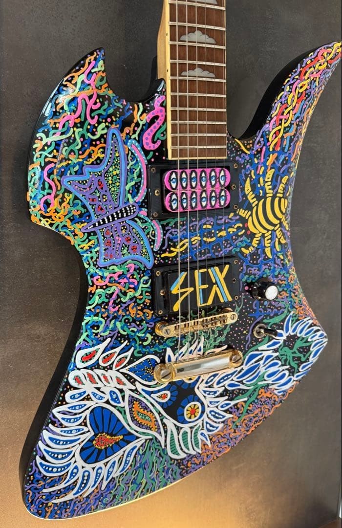 K.Garage Mockingbird Bass Hide X Japan Silent Jealousy Custom Repaint Used