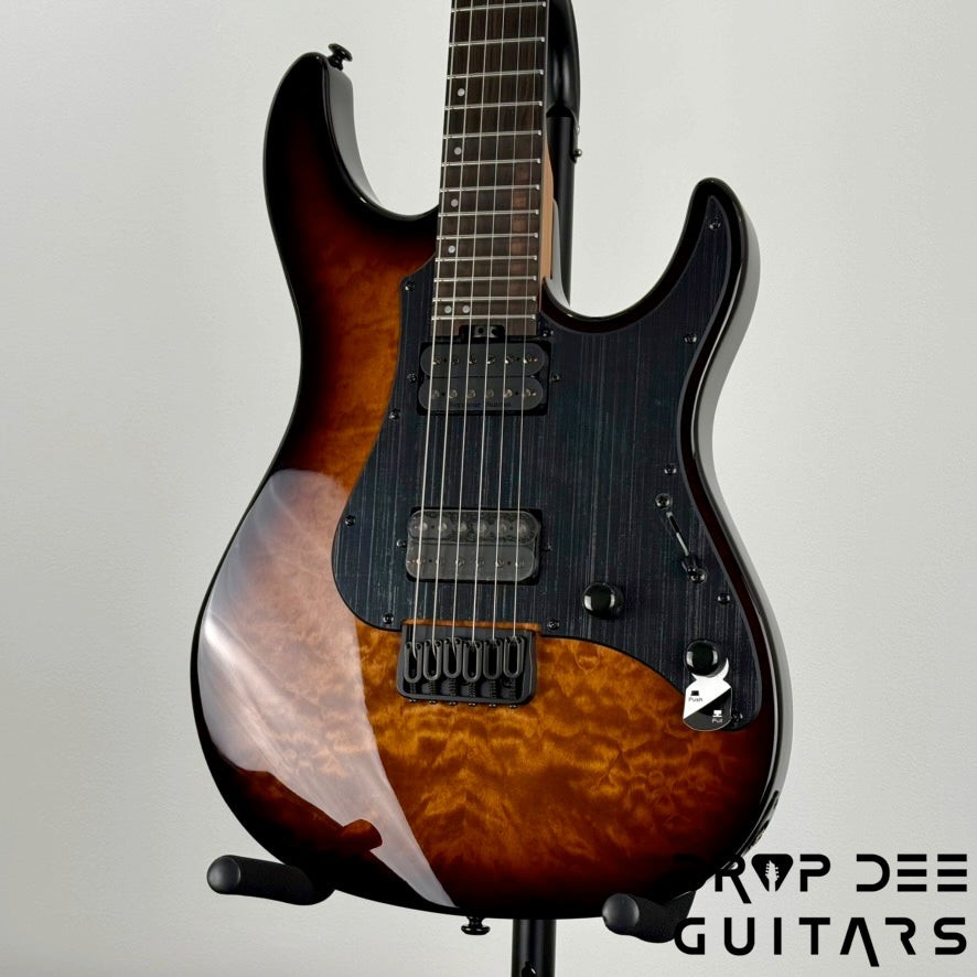 ESP LTD SN-1000HT QM Electric Guitar – Dark Brown Sunburst