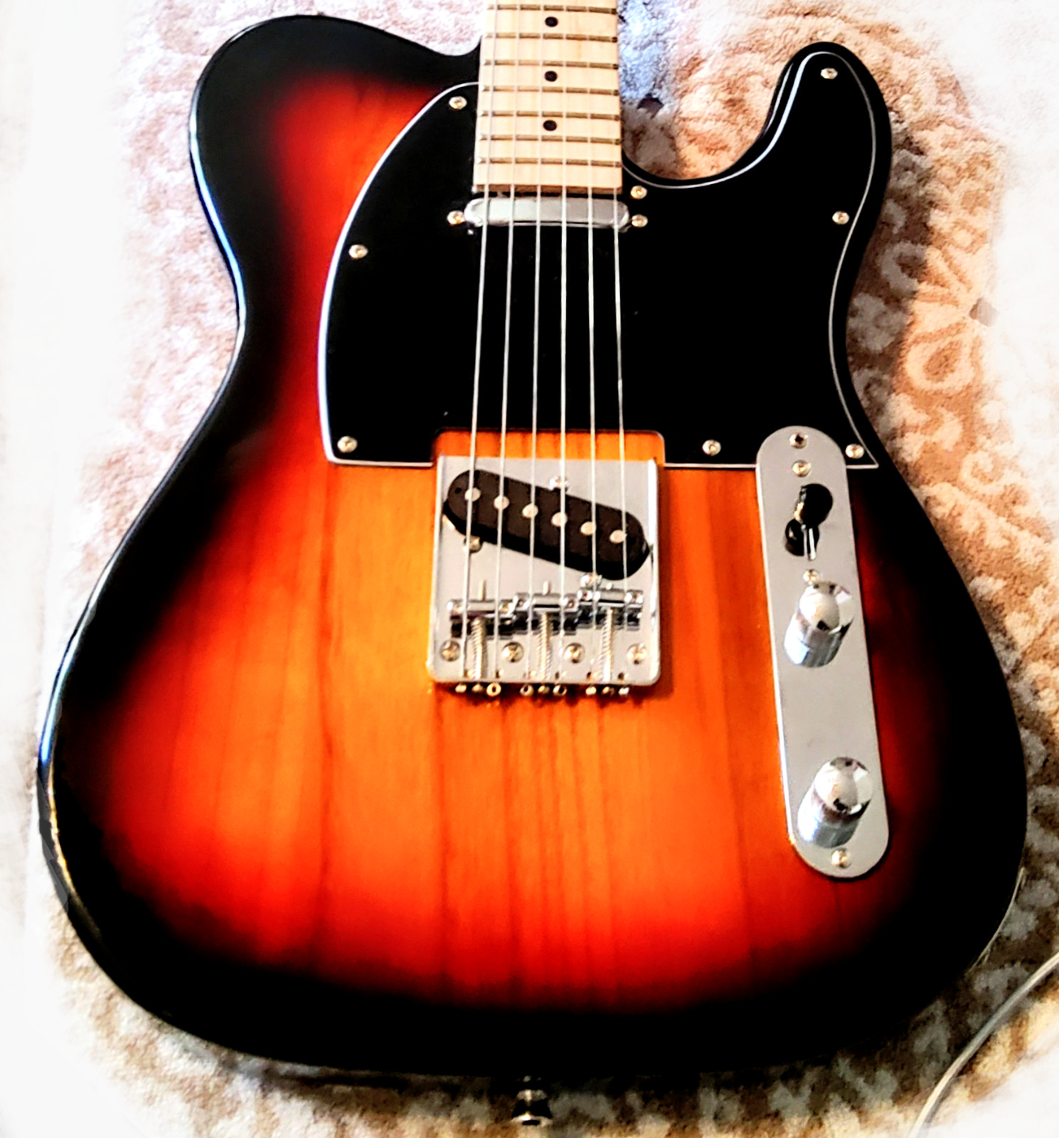 🎅FREE SHIPPING!🎅T Style Electric Guitar +Soft Case/Gig Bag +Strap +More!
