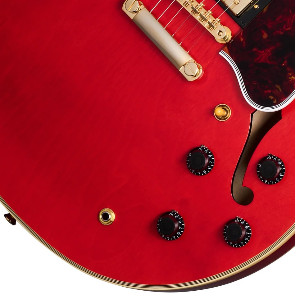 Epiphone Inspired by Gibson Custom 1959 ES-355 Cherry Red Headstock Model