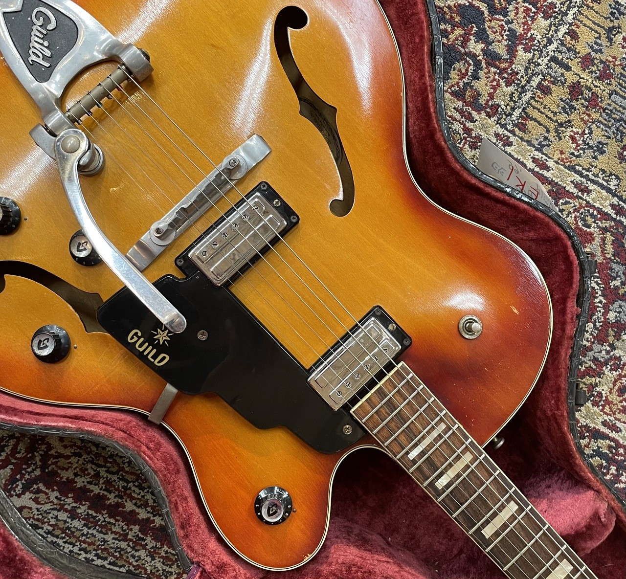 Guild Duane Eddy Signature DE-400 1965 Vintage 17″ Laminate Maple Guitar