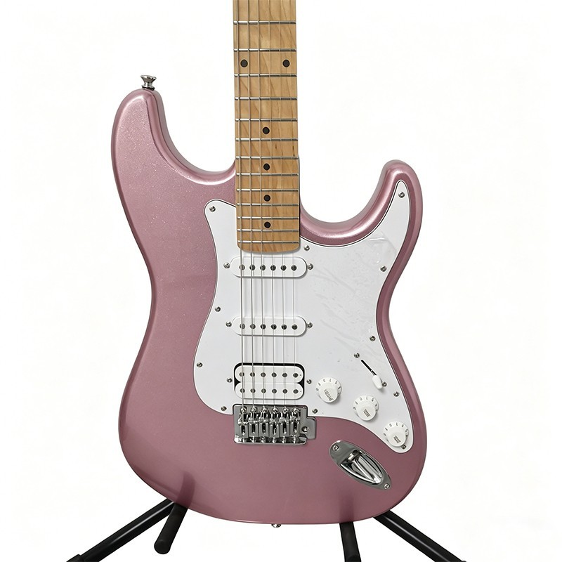 22-Fret Electric Guitar Alder Wood Body High Gloss Finish Adult Practice Guitar
