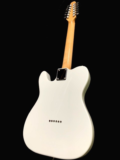 NEW 12 STRING TELE-STYLE LEFTY NATURAL LIGHTWEIGHT ELECTRIC GUITAR LEFT HANDED