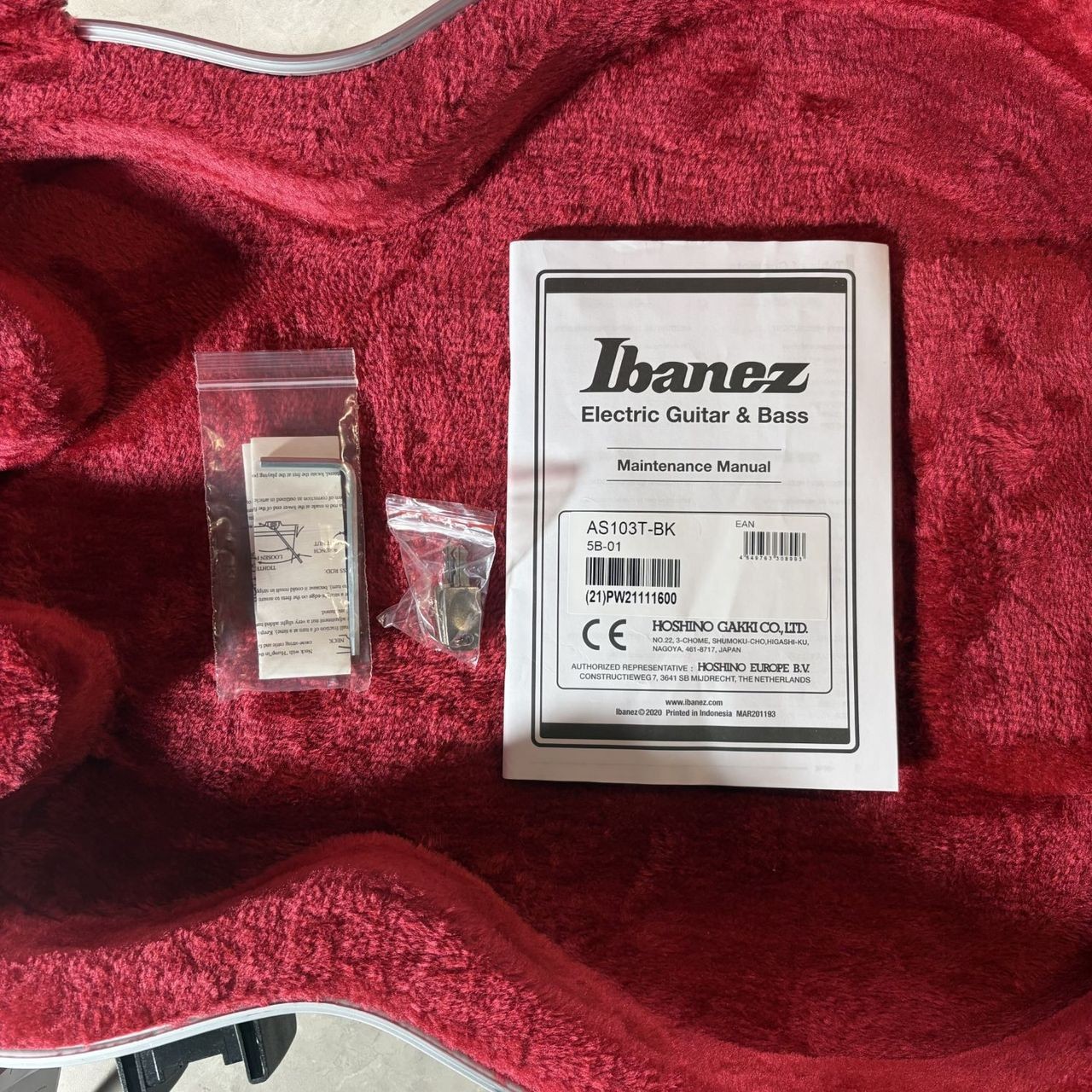 Ibanez AS103T S/N PW21111600/3.96kg 402214