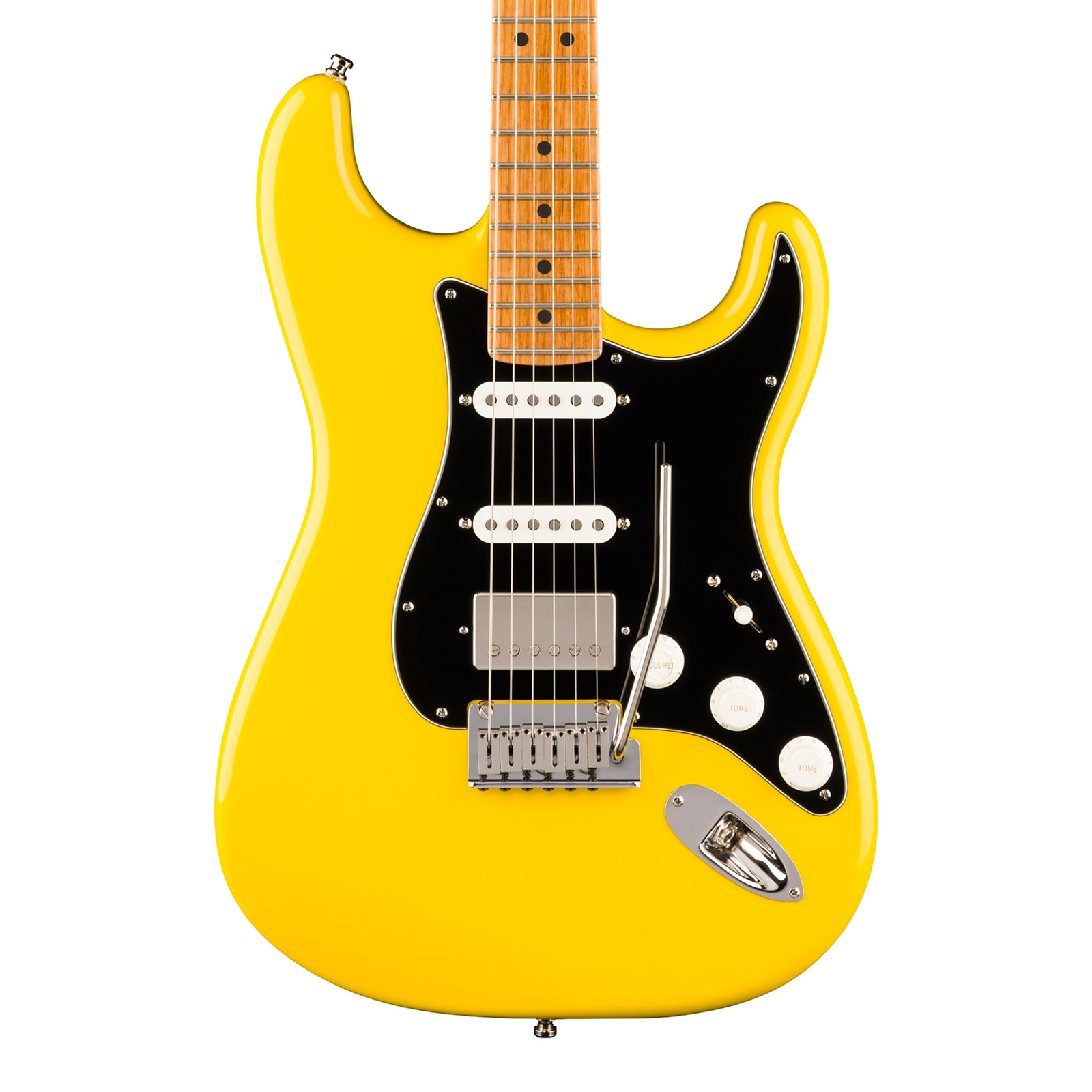 Fender American Ultra II Stratocaster HSS Electric Guitar – Graffiti Yellow