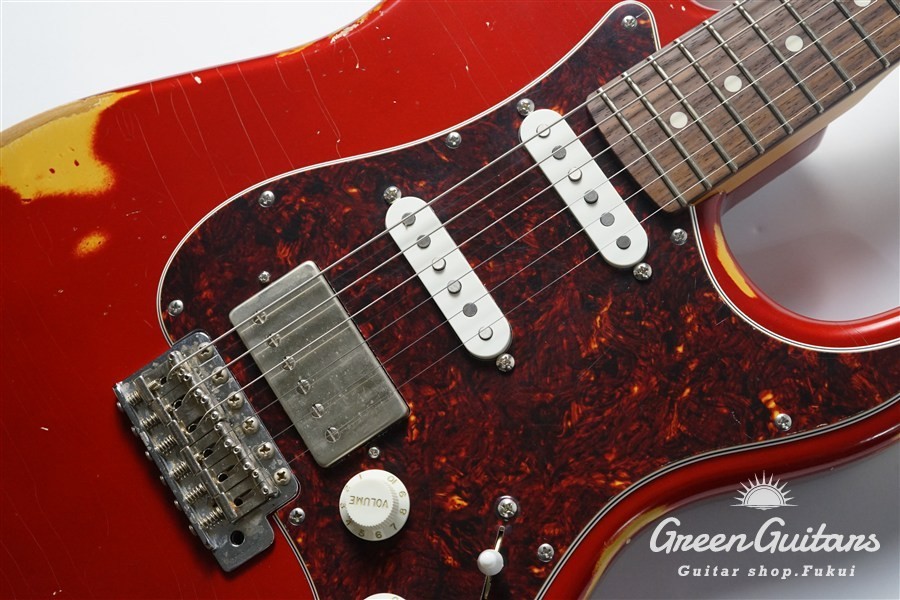 stilblu Model S #180 Medium Aged Candy Apple Red Used Electric Guitar