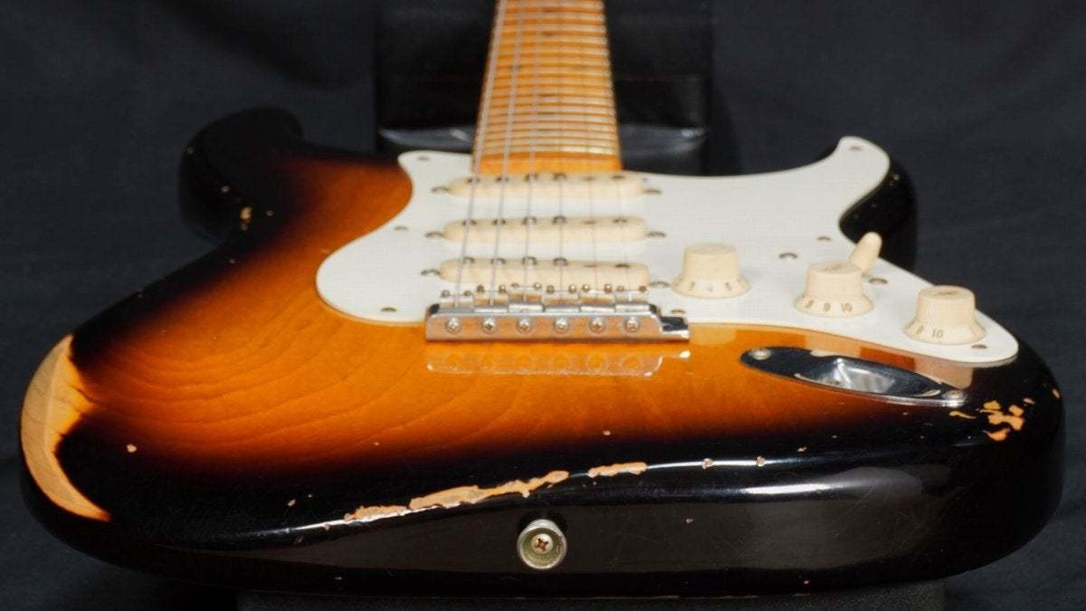 Fender Custom Shop Fender Custom Shop 1957 Stratocaster Relic 2TONE Sunburst -20
