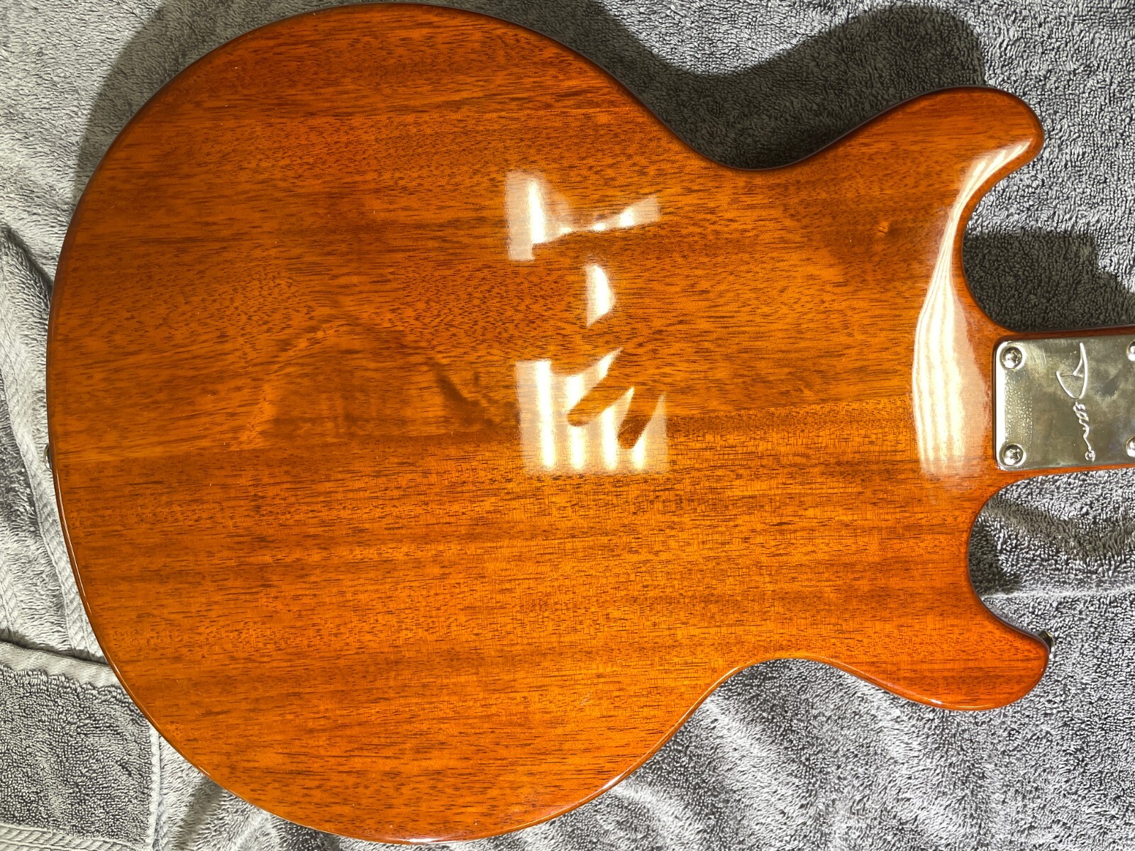 Dean Boca 12 String Semi- Acoustic Electric Guitar Trans Amber Burst Needs Work