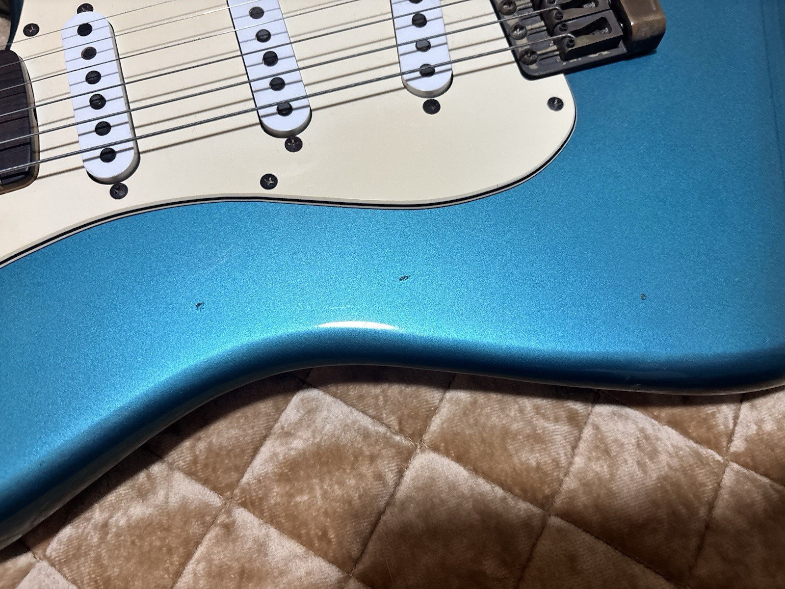 Greco Stratocaster 1981 RH 6-String Solid Body Blue, Rosewood, Hardcase