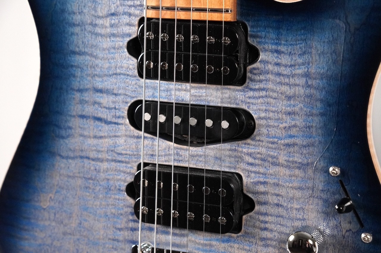 Suhr Modern Plus -Faded Trans Whale Blue Burst- 3.46kg