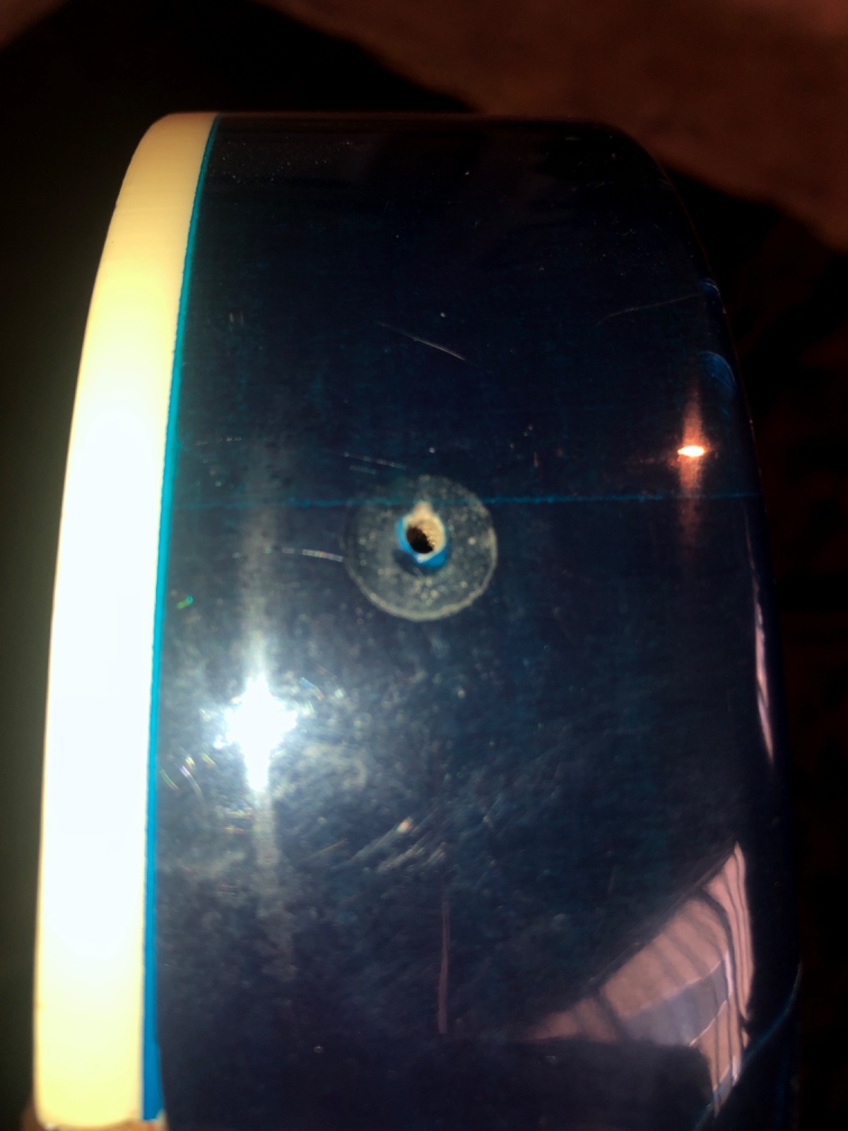 LP – Style-Type Electric Body / blue-fade – type finish