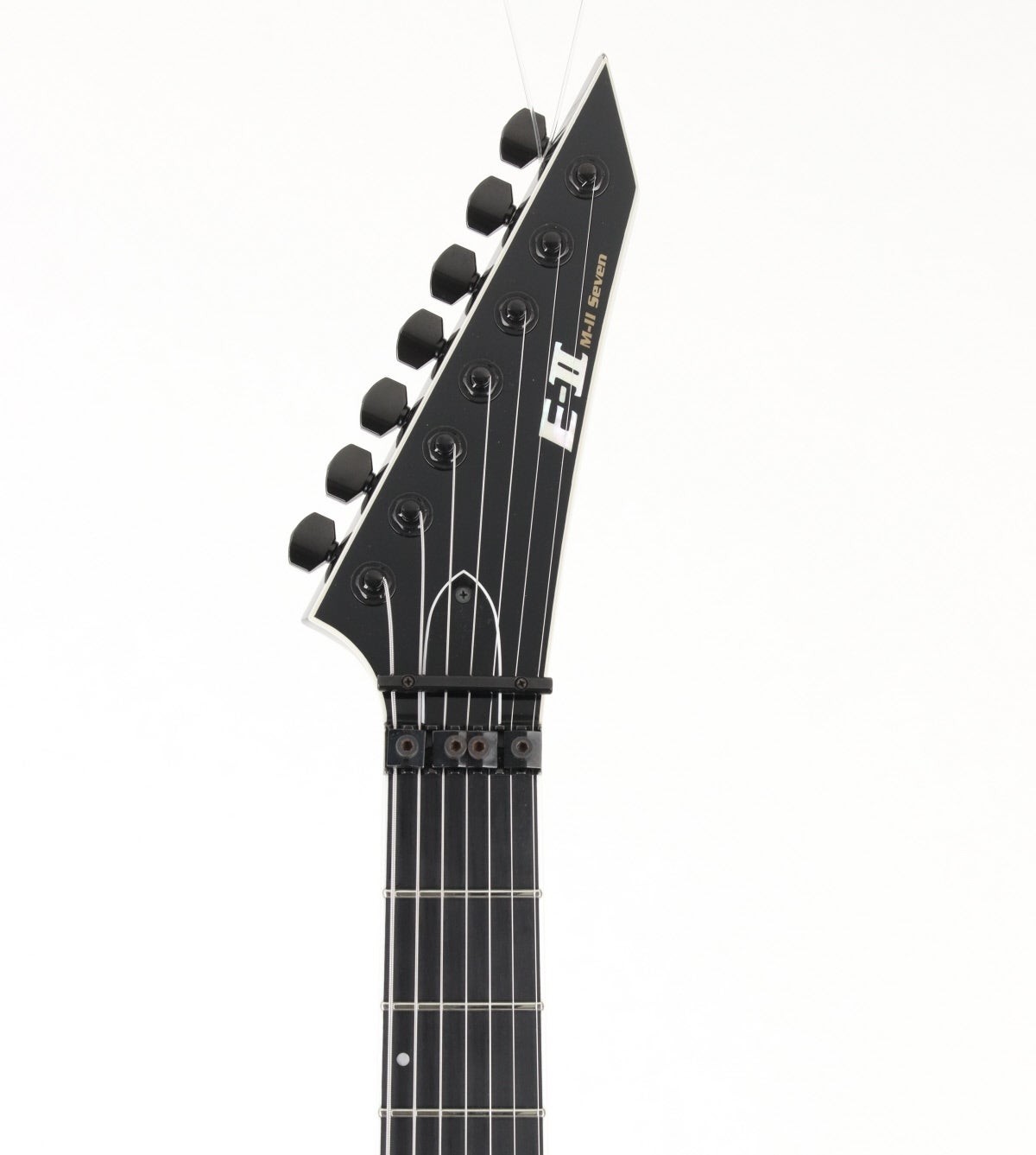 E-II ESP M-II SEVEN Black 7 String EMG 57-7H 66-7H Floyd Rose Gig Bag Japan