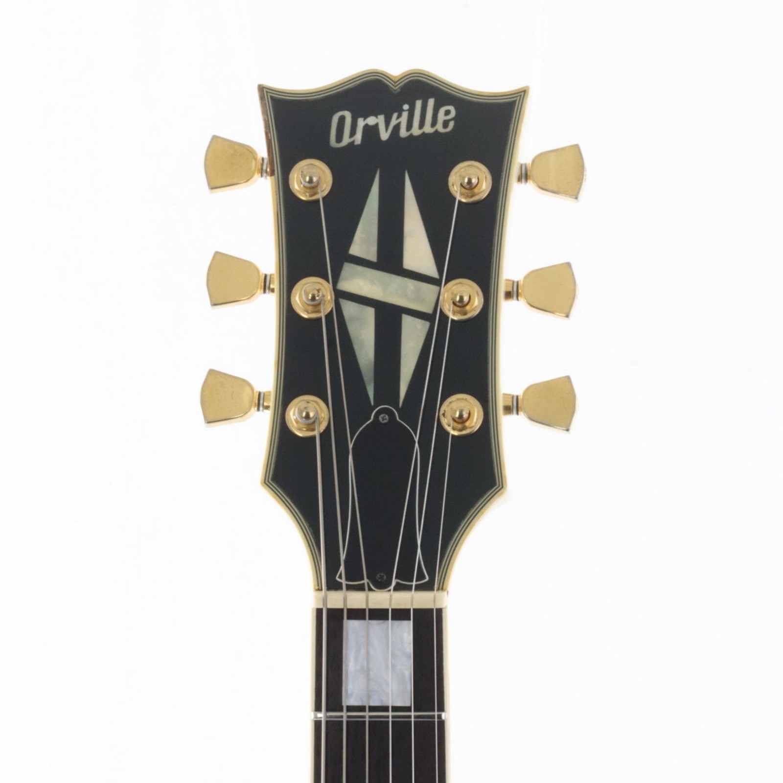Orville LPC-75 Alpine White Used Maple Top Mahogany Back Body w/Soft Case