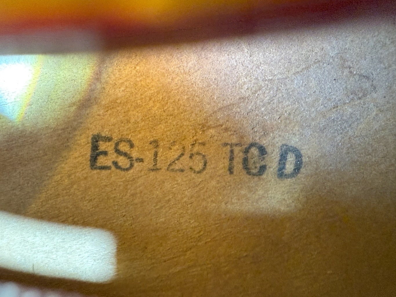 1961 Gibson ES-125TCD a very rare early production all original clean example.