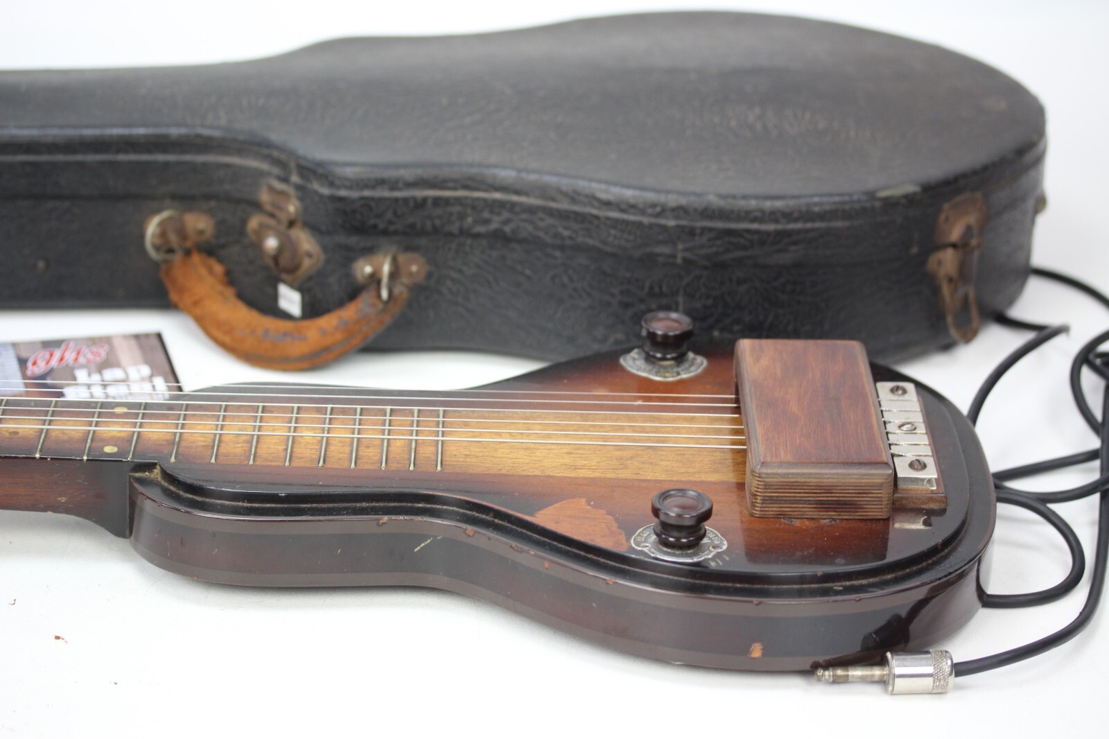 Kay 1939 Hawaian Lap Steel Electric Guitar K-14 with case set up w/ new strings
