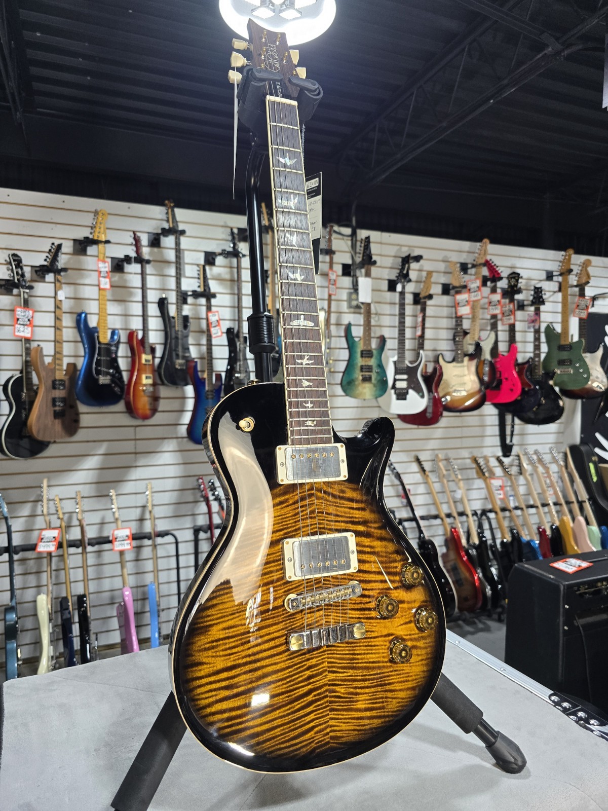 PRS McCarty SC 594 10 Top in Black Gold Smokeburst + FREE $299 Plek & Setup #962