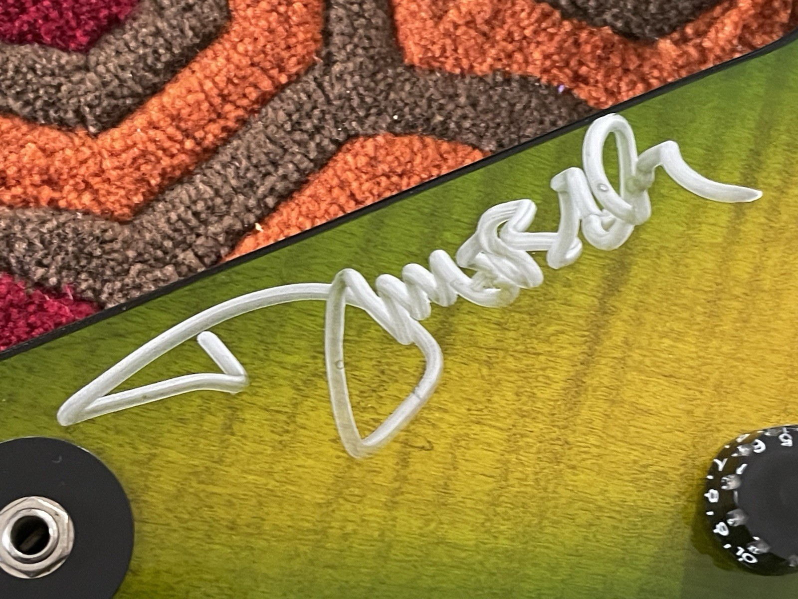 WASHBURN DIMEBAG DARRELL DIME SLIME 333 SIGNED GUITAR VINNIE PAUL DAMAGEPLAN